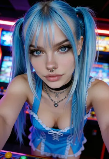 Horny at the Arcade